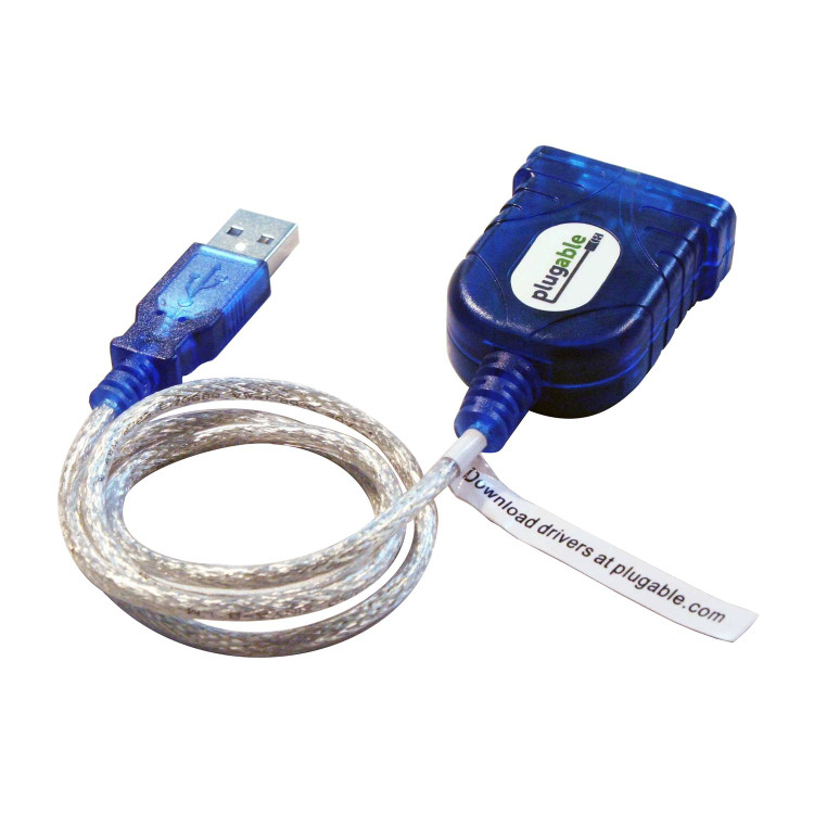 کابل تبدیل سریال USB به RS-232برندplugableمدلPL2303-DB9