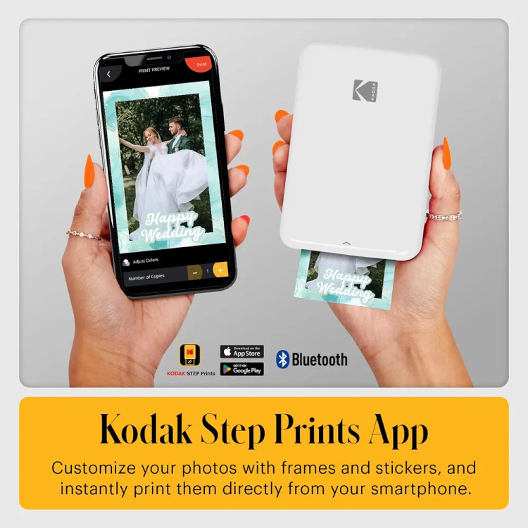 چاپگر عکس فوری گوشی KODAKSTEP برند کداک