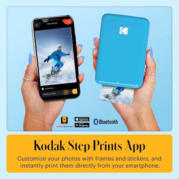 چاپگر عکس فوری گوشی KODAKSTEP برند کداک