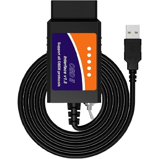 دیاگ خودروOBD2 با آداپتور USB ELM327، ابزار اسکن تشخیصی ELMconfig FoCCCus با سوئیچ برای خودروهای فوردلینکلن مزدا