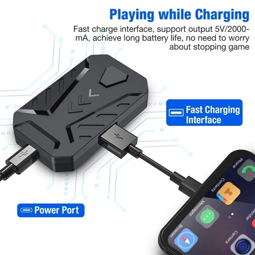 هاب USB مبدل کیبورد و موس به موبایل مدل Mix PRO