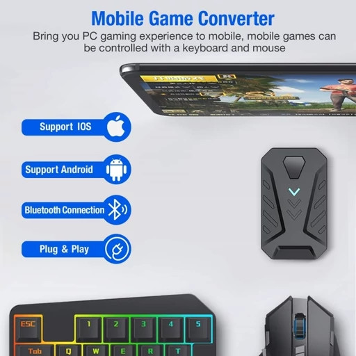 هاب USB مبدل کیبورد و موس به موبایل مدل Mix PRO
