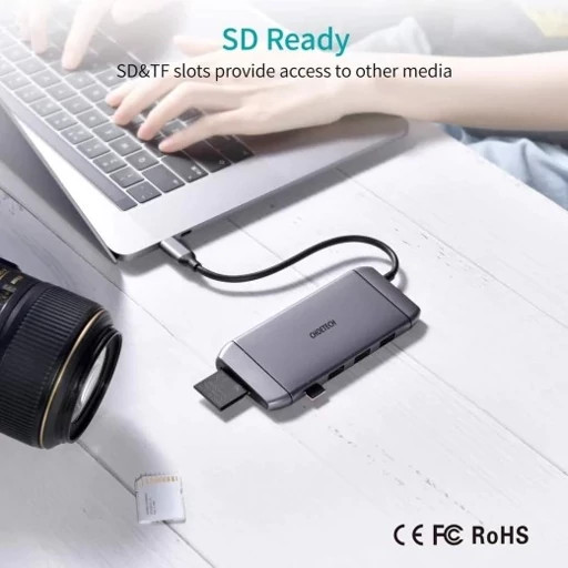 هاب 9پورت USB،C چویتک مدل HUB،M15