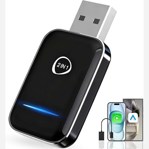 کارپلی اندروید2درCarplay1وAndroid Autoنسخه،ارتقا یافته 2026،وای فای سریع دو بانده.5گیگاهرتز2.4گیگاهرتز