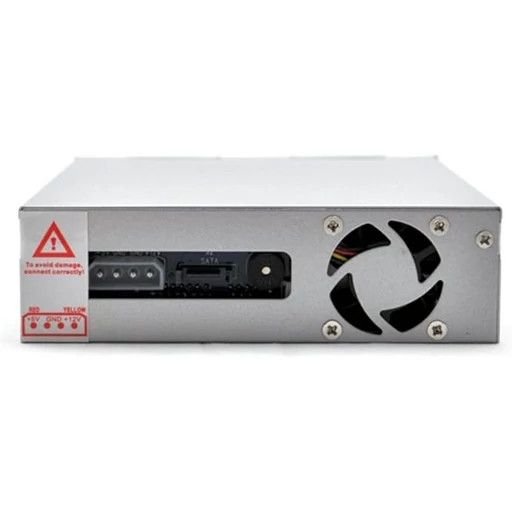 هارد دیسک SATA قابل جدا شدن آلومینیومی Vantec EZ Swap 4 اینچی بدون سینی با LCD و فن MRK-401ST-BK