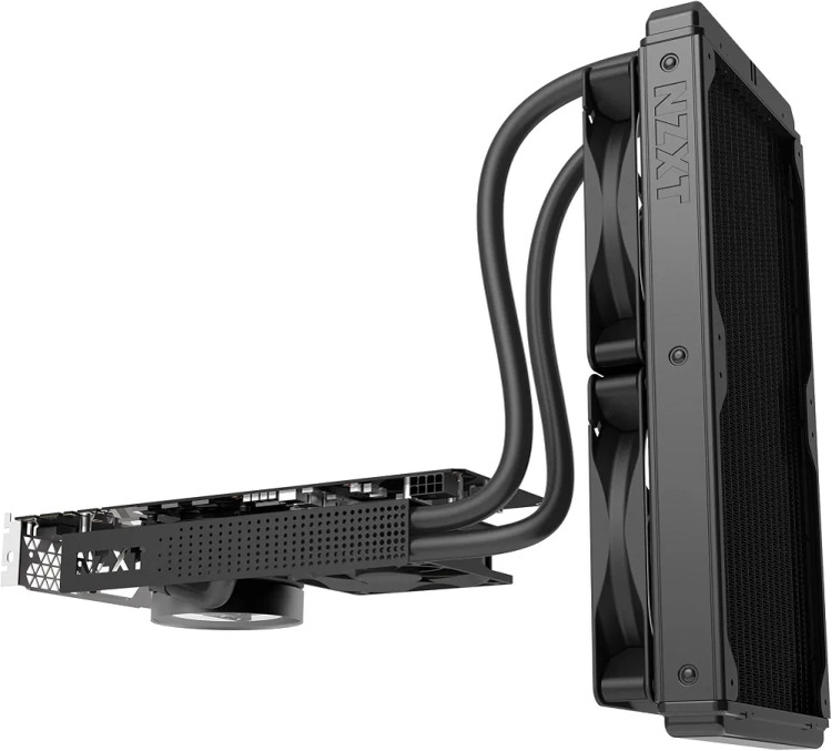 خنک کننده پیشرفته کیت نصب کارت گرافیک Nzxt Kraken G12 AIO سری X سازگاری با AMD و Nvidia VRM فعال مشکی Rl-Krg12-B1