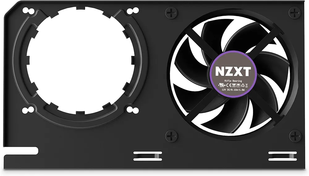 خنک کننده پیشرفته کیت نصب کارت گرافیک Nzxt Kraken G12 AIO سری X سازگاری با AMD و Nvidia VRM فعال مشکی Rl-Krg12-B1