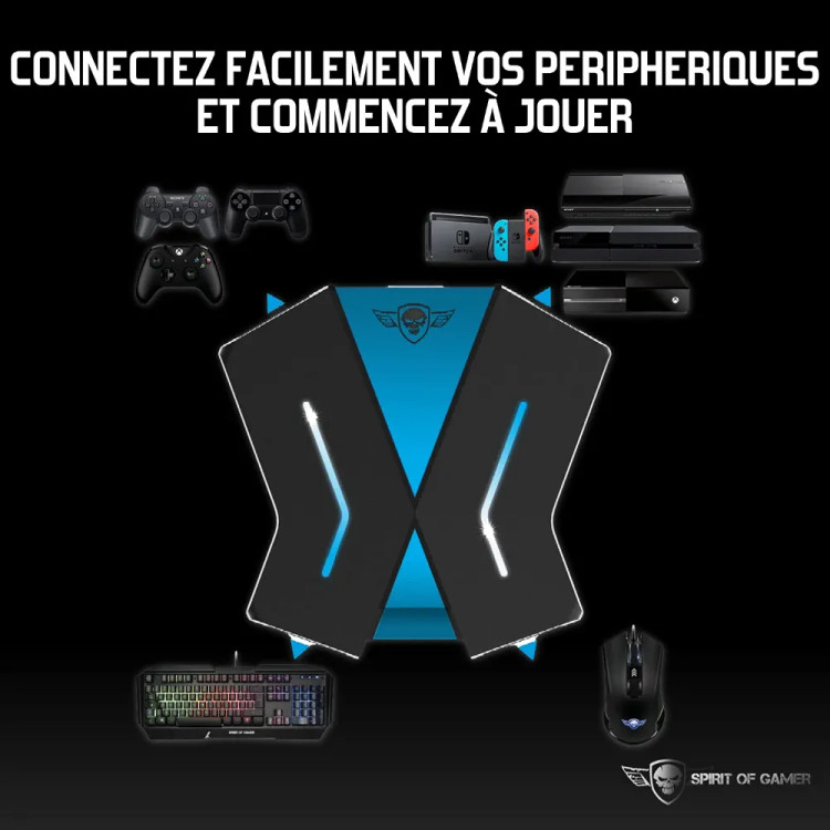 آداپتور موس و کیبورد SPIRIT OF GAMER مناسبPS4/PS3/XBOX ONE
