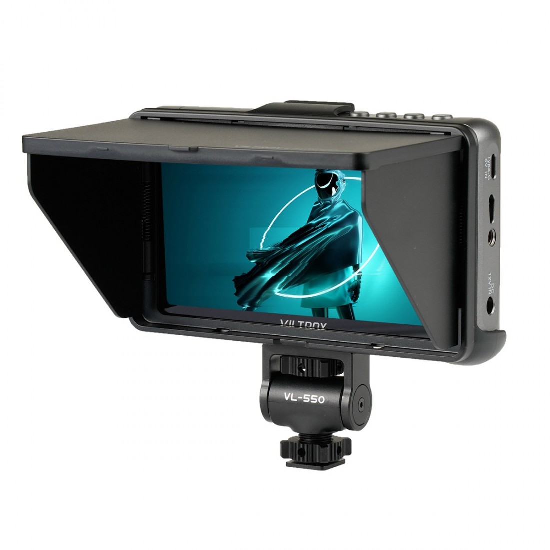 مانیتور قابل حمل Viltrox DC-550 با اندازه ۵.۵ اینچ و کیفیت Full HD، پشتیبانی از 4K HDMI و روشنایی ۱۲۰۰ نیت