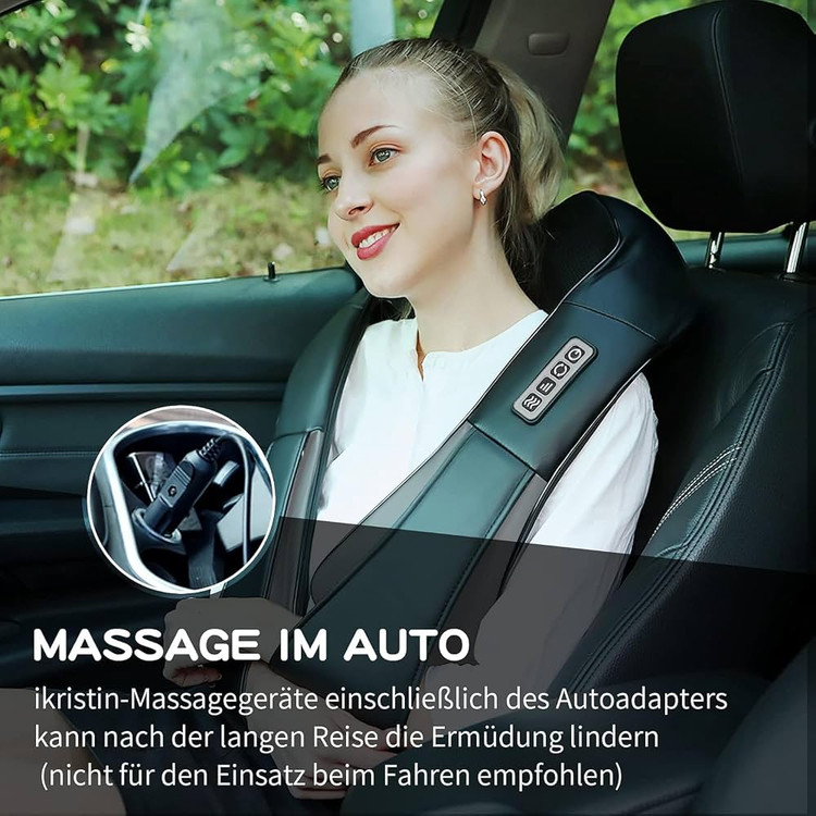 ماساژور شانه و گردن آی کریستین شیاتسو با قابلیت گرما و تسکین درد