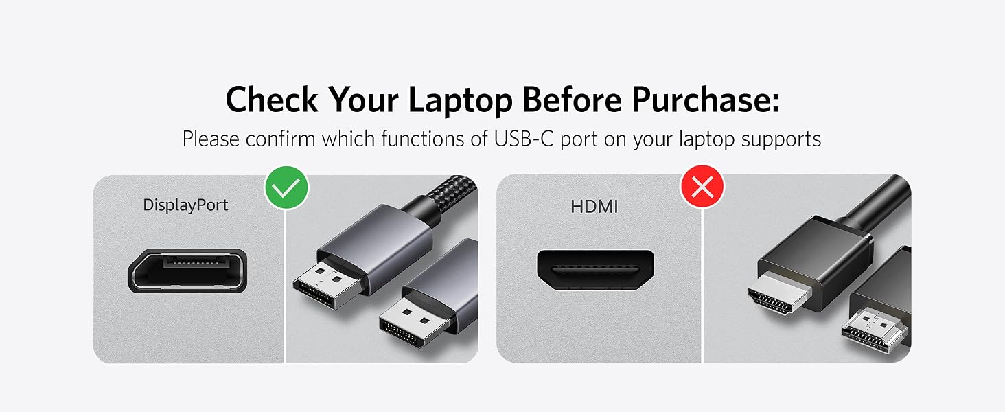 کابل تبدیل USB-C بهDisplayPort 4K@60HzبرندANKERمدلA8315