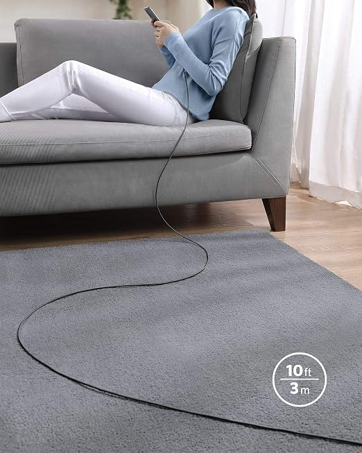 کابل USB C به USB C انکر شارژ سریع ۱۰۰ واتی 3متری مدلA8758