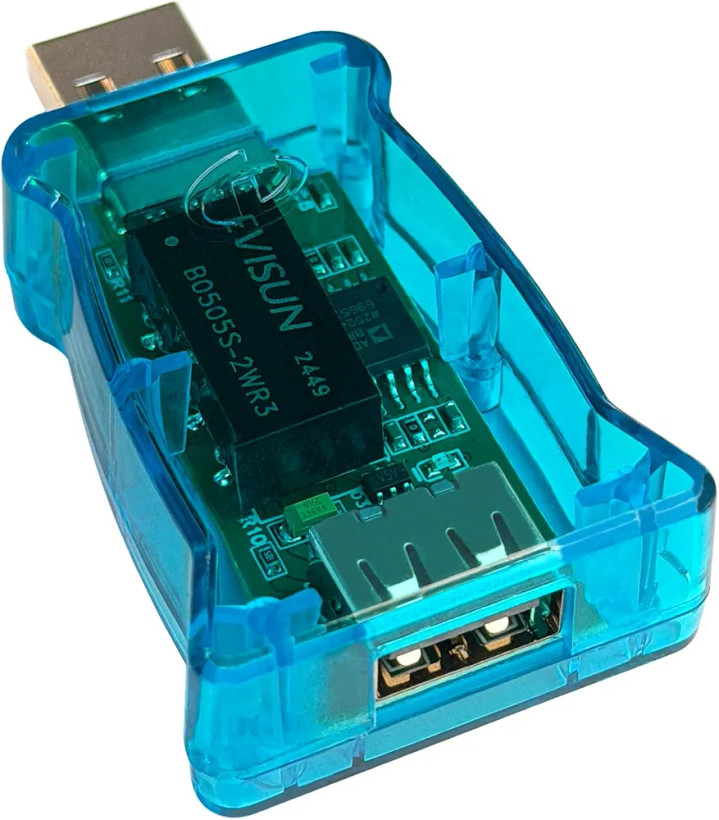 ایزولاتور USB مدل SH-G01A ساخت شرکت DSD TECH با تراشه ADUM3160 به طول 12 متر