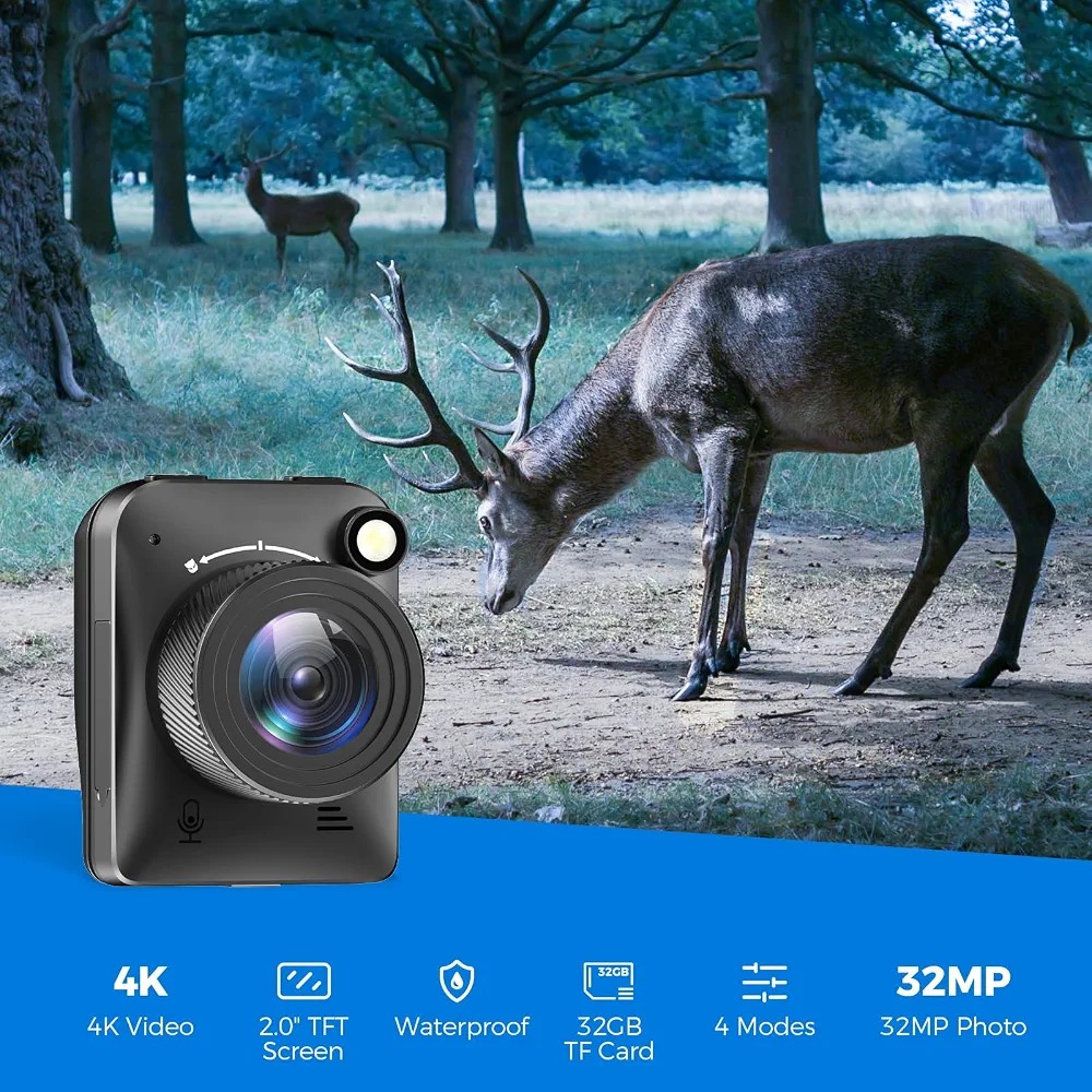 دوربین تایم لپس Dsoonسون4K شارژی ضدآب