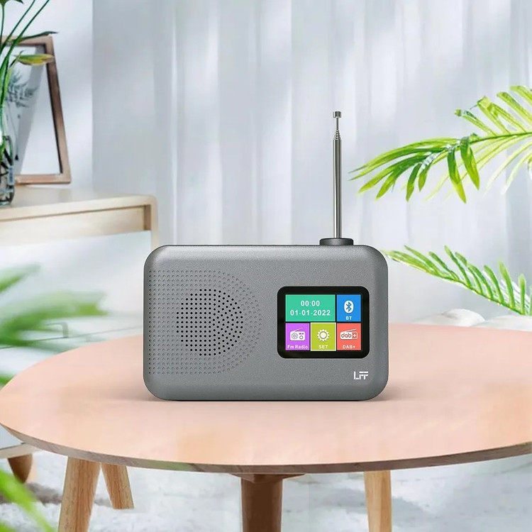 رادیو دیجیتال DAB+/FM حافظه مورد علاقه/آنتن تلسکوپی/پشتیبانی از عملکردهای بلوتوث برندLFF