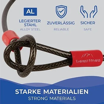 بندفولادی دوچرخه و روکش ضد خط 2متری برندEveresfFifness