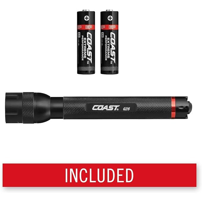چراغ قوهLED Coast G26 با نور نقطه ای 415لومن