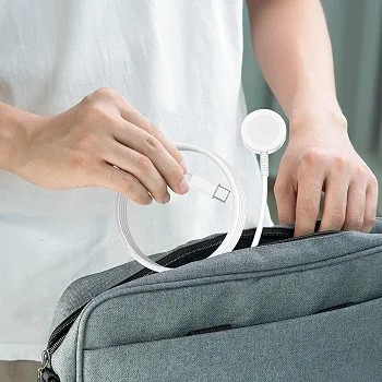 شارژر اپل واچ iWatchدارای گواهینامه MFi شارژسریع برای مدل 2/3/4/5/6/7/8/9/10/ Ultra/SE