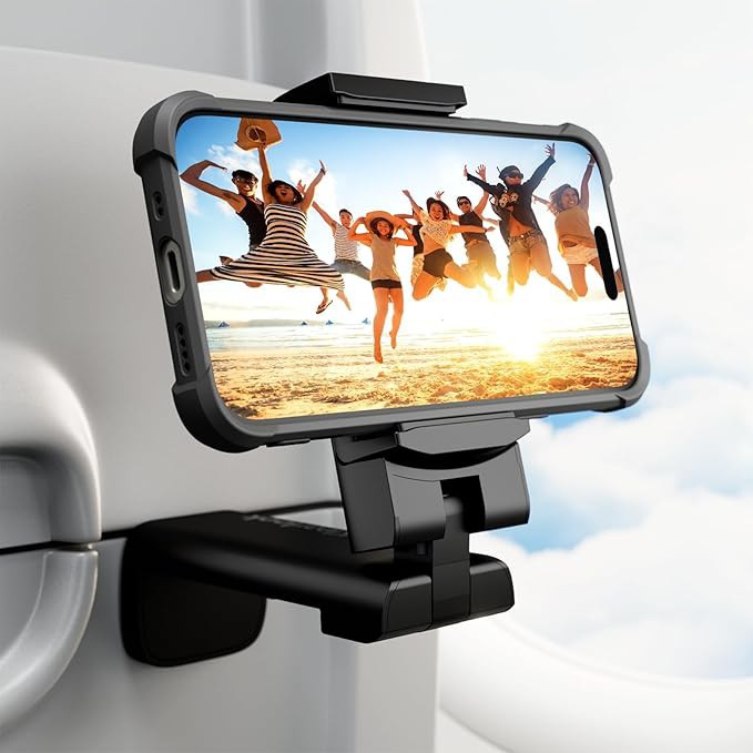 نگهدارنده گوشی هواپیما Klearlookبرای پرواز با چرخش 360 درجه