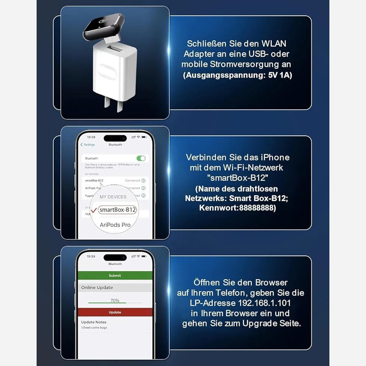 کارپلی اندرویدخودرو2درWi-Fi6.1 بلوتوث 5.3برندMynoveex