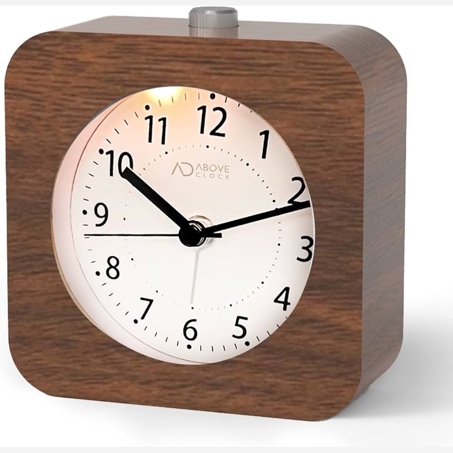 ساعت زنگ دار چوبی ساعت زنگ دار آنالوگ برند aboveClock مدل S01S