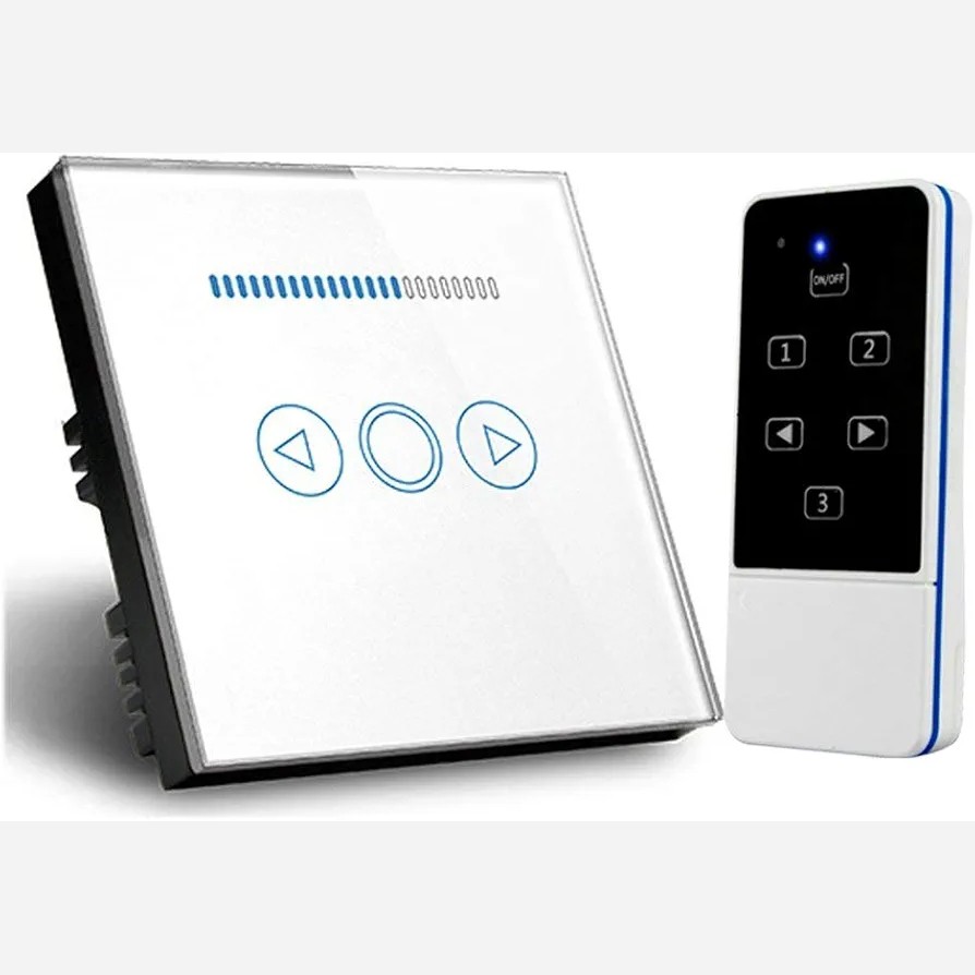 کلید لمسی هوشمند دیمردار با کنترل از راه دور کریستالی