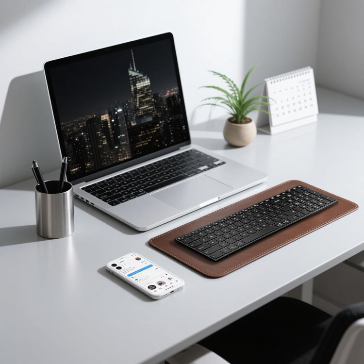 کیبورد بلوتوثی بی سیم با قابلیت اتصال به 3دستگاه برای کامپیوتر لپتاپ تلویزیون و موبایل مدلK817