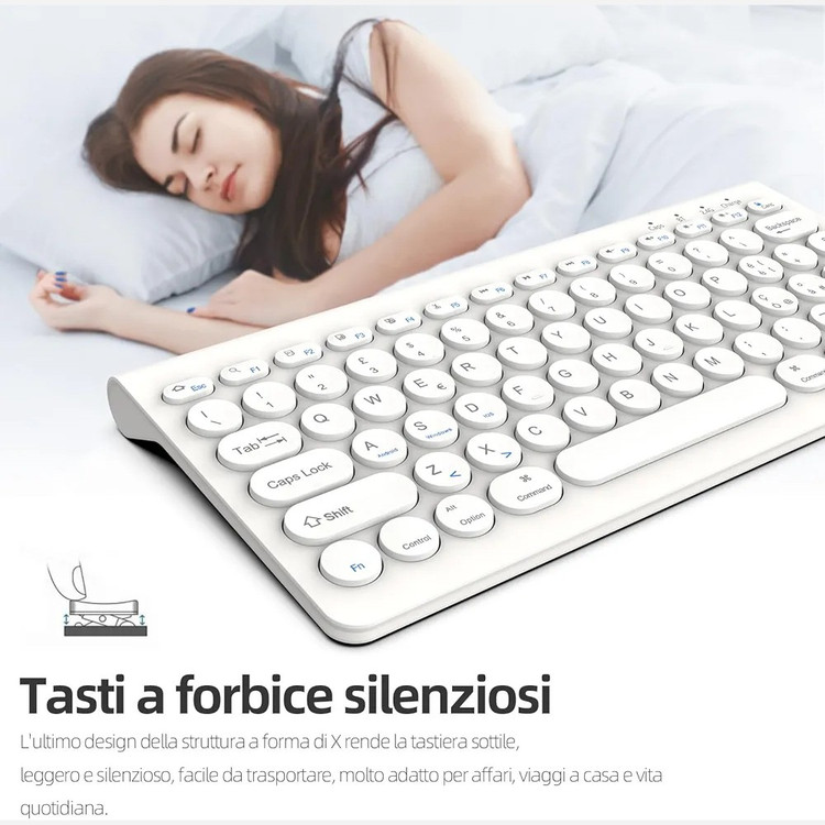 کیبورد شارژری آیپد برندBQSS
