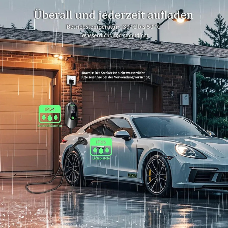 شارژر خودرو برقی برندNemiXکابل شارژرEV