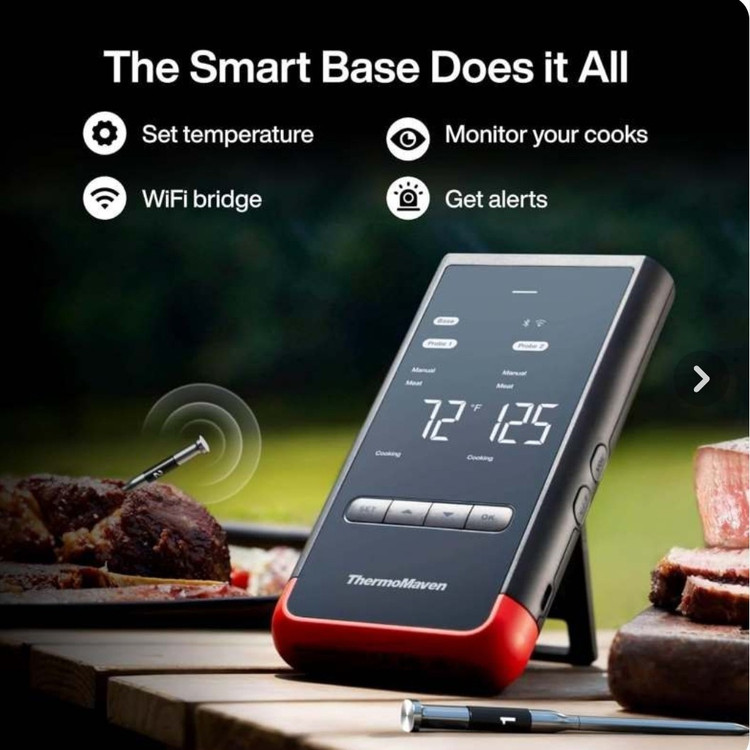 دماسنج هوشمند پخت و پز برندThermoMavenمدلP2