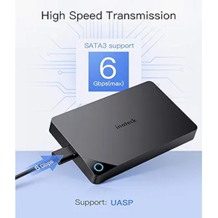 قاب هارد اکسترنالlnateckمدلFE2013 2.5اینجی USB3.0