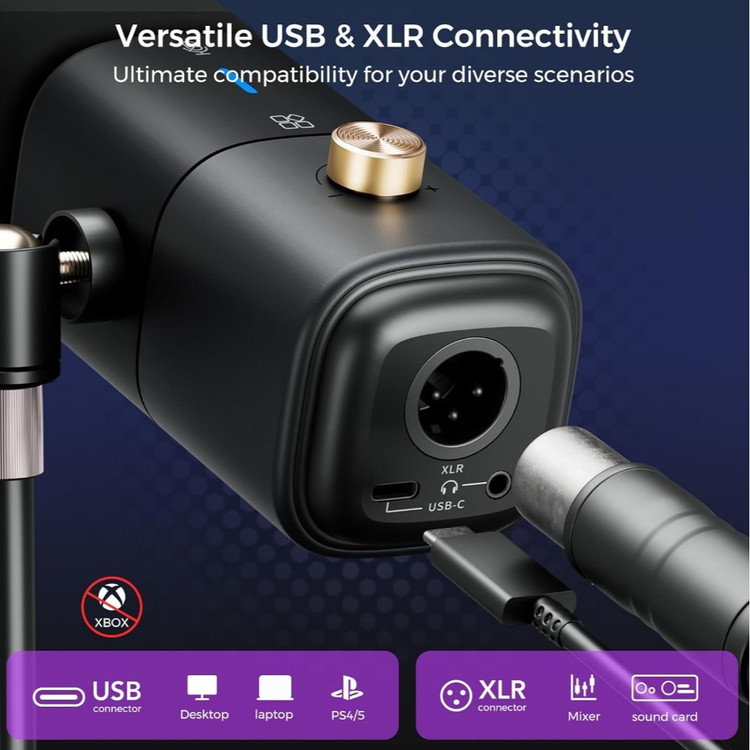 میکروفن کاندنسر برندNearStreamمدلAM25X