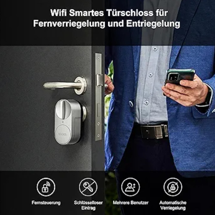 قفل هوشمنددرب منزل برندLocklnمدلG30