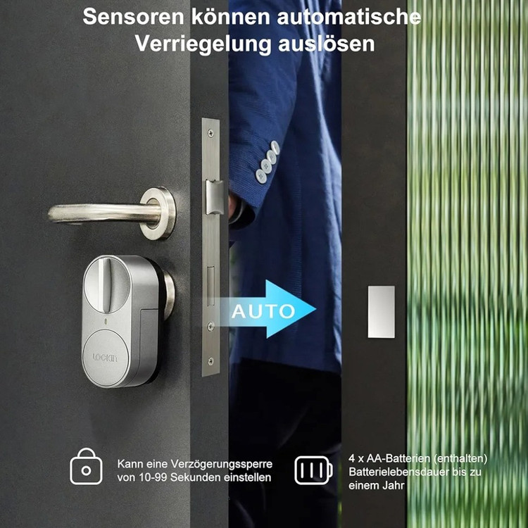 قفل هوشمنددرب منزل برندLocklnمدلG30