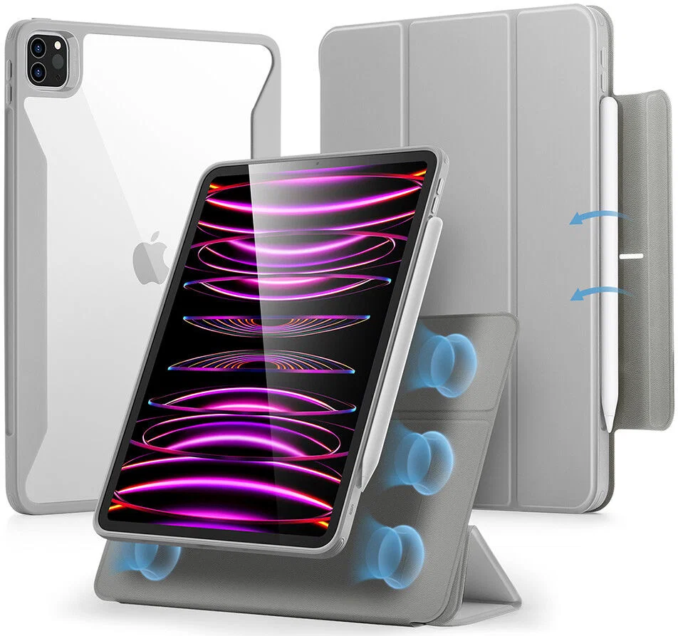 کیف آیپد 12.9 اینچی برند ESR مدل ESR iPad Pro 12.9 Rebound Hybrid Case 360