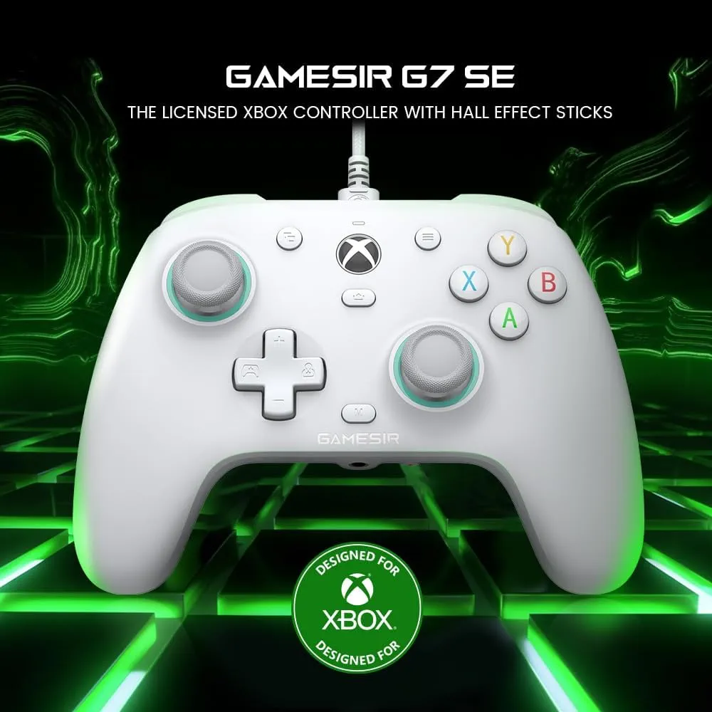 دسته بازی ایکس باکس مدل GameSir G7 SE با سیم