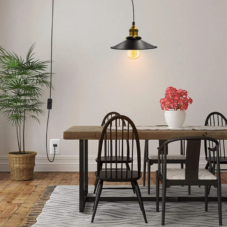چراغ آویز مدرن رو کار کابل 450سانتی سرپیچ E27