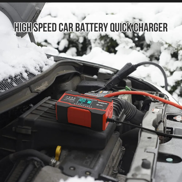 شارژر باتری خودرو NEXPEAK NC201 10A ,12V/24V هفت مرحلهای و تعمیر پالس
