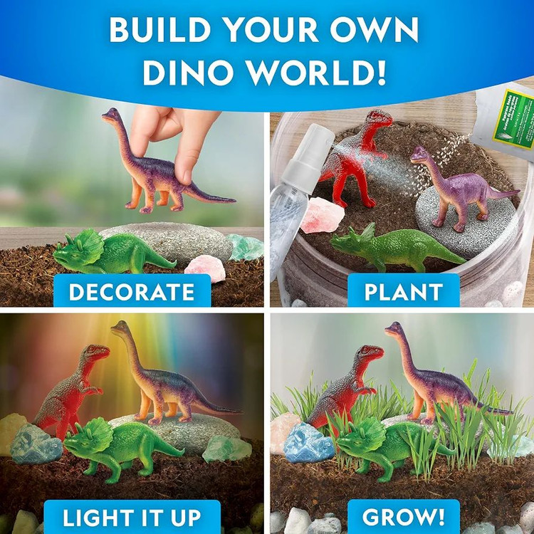 کیت ساخت تراریوم نشنال جئوگرافیک مدل Dinosaur Habitat